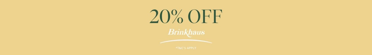 Spring Sale - 20 Percent Off Brinkhaus