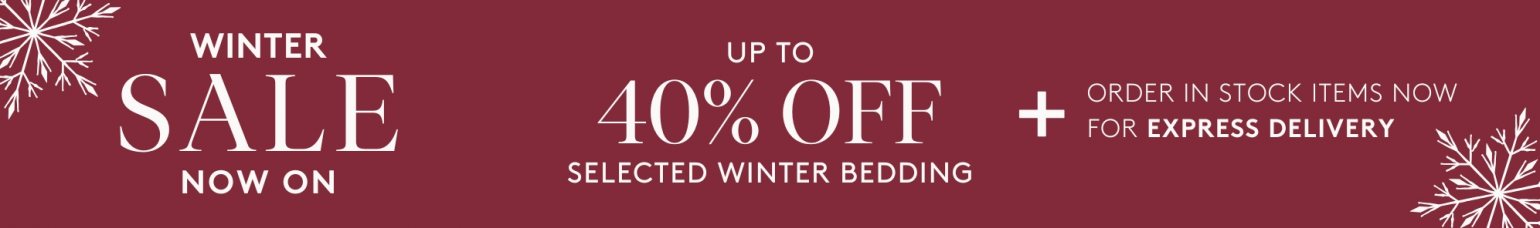 And So To Bed Winter Sale Boxing Day 2025 - 40 Off Bedding Winter Duvets and Pillows