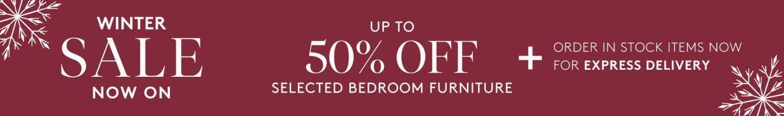 And So To Bed Winter Sale Boxing Day 2025 - 50 Off Bedroom Furniture