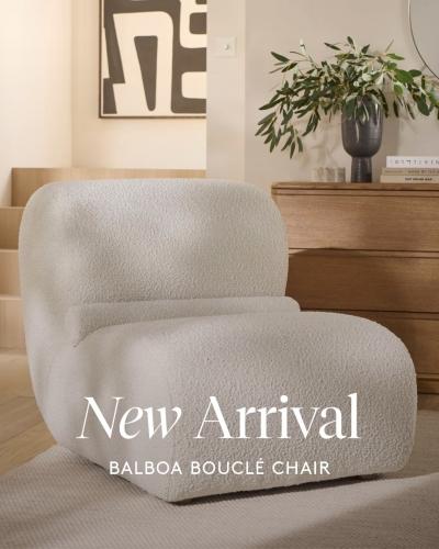 Introducing our new Balboa Chair. The Balboa Chair brings a modern, inviting presence to any space, u...