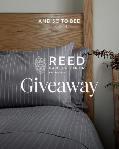 GIVEAWAY: Win luxury you'll feel every night. We're gifting one lucky winner a St. Leger Bed Linen Se...