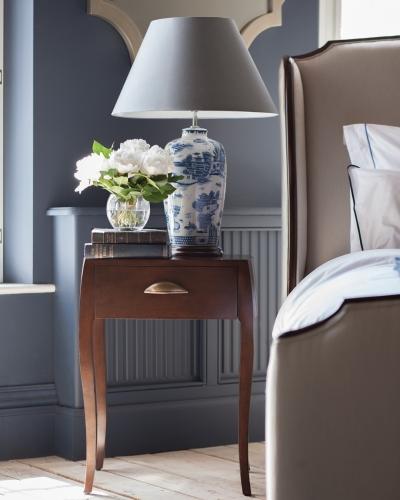 A bedside table does more than hold space for your book and morning coffee, it's the finishing touch...